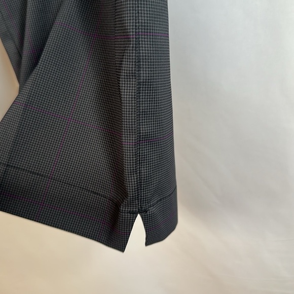 Nike Grey Gingham Plaid Dri-Fit 30 x 30 Mens Golf Pants - Picture 5 of 11